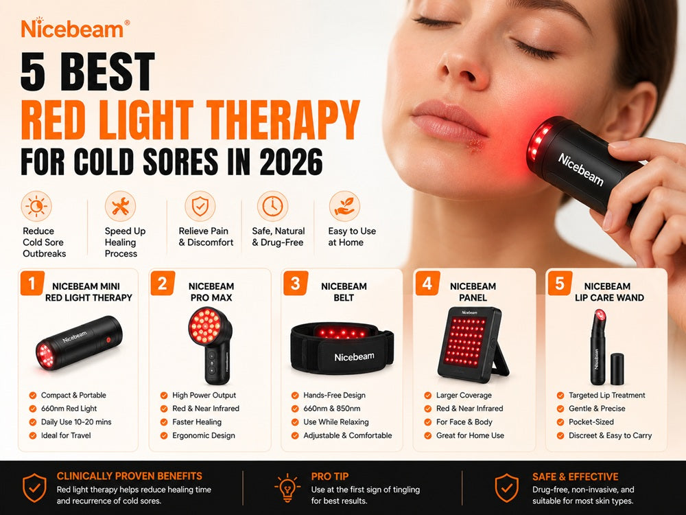 5 Best Red Light Therapy for Cold Sores in 2026
