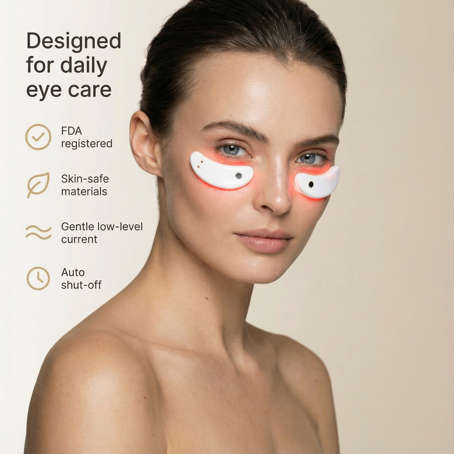 Nicebeam Red Light Therapy Eye Pods