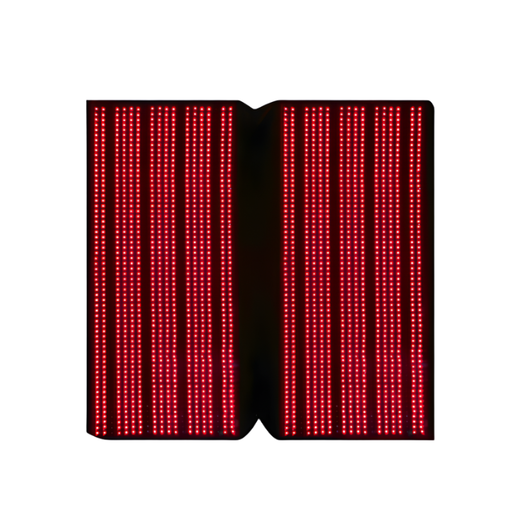 RLB BlinkRecover full-body red light therapy bag designed for pain relief, muscle recovery, and skin rejuvenation using red and infrared light.