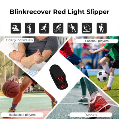 RLB BlinkRecover - Red Light Therapy Slippers