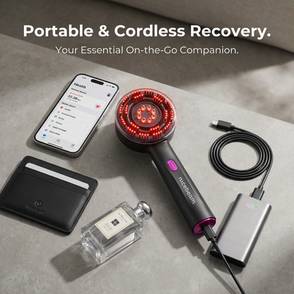 Nicebeam 3-in-1 Scalp Massager with Red Light Therapy for Hair Growth & Scalp Health