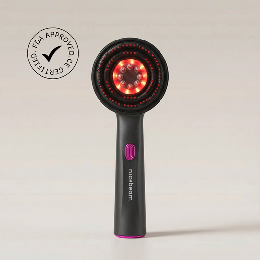 Nicebeam 3-in-1 Scalp Massager with Red Light Therapy for Hair Growth & Scalp Health