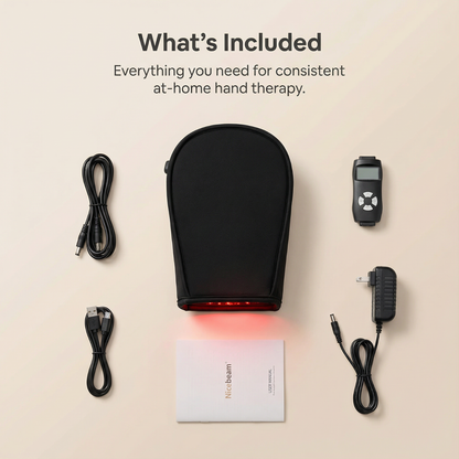 Nicebeam Red Light Therapy Hand Gloves