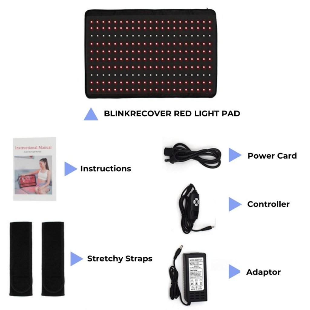 RLB BlinkRecover - Red Light Therapy Pad