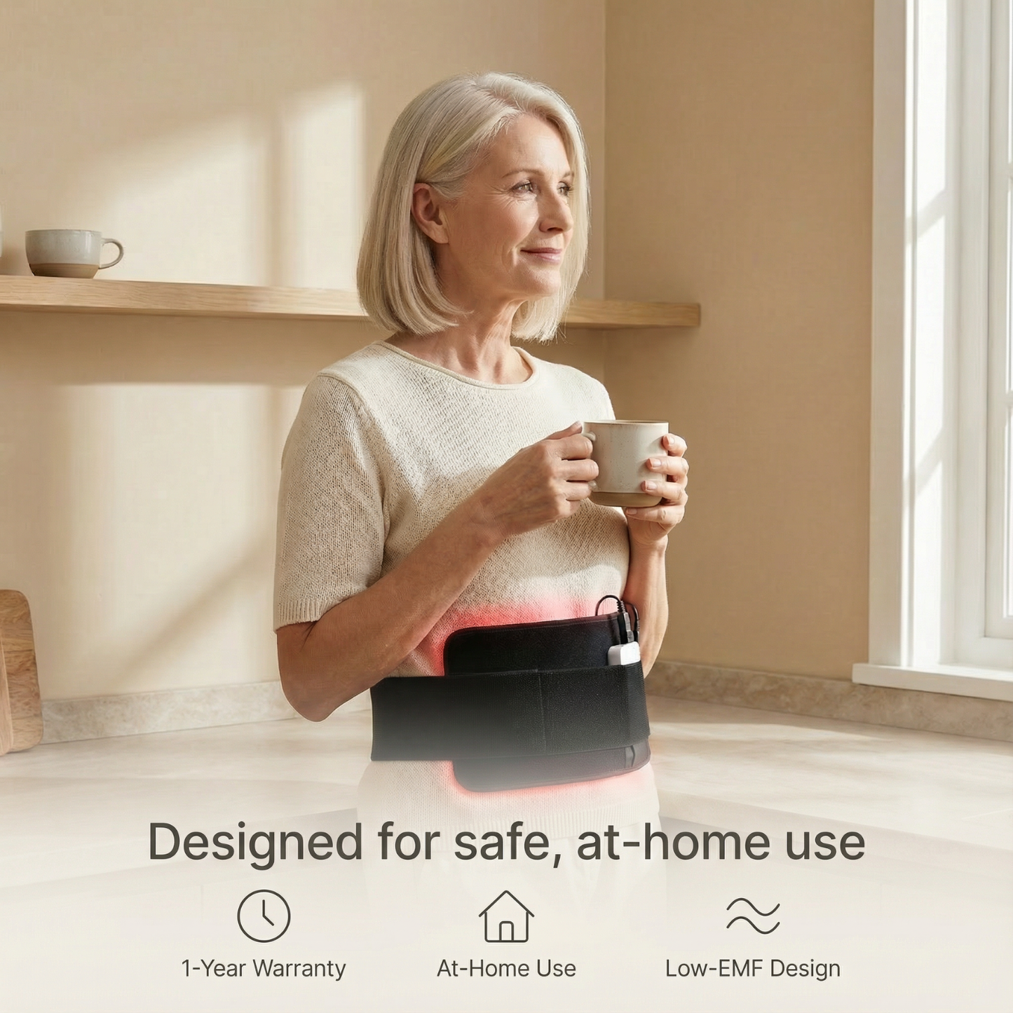 Nicebeam Red Light Therapy Band – Advanced Pain Relief & Weight Loss Support