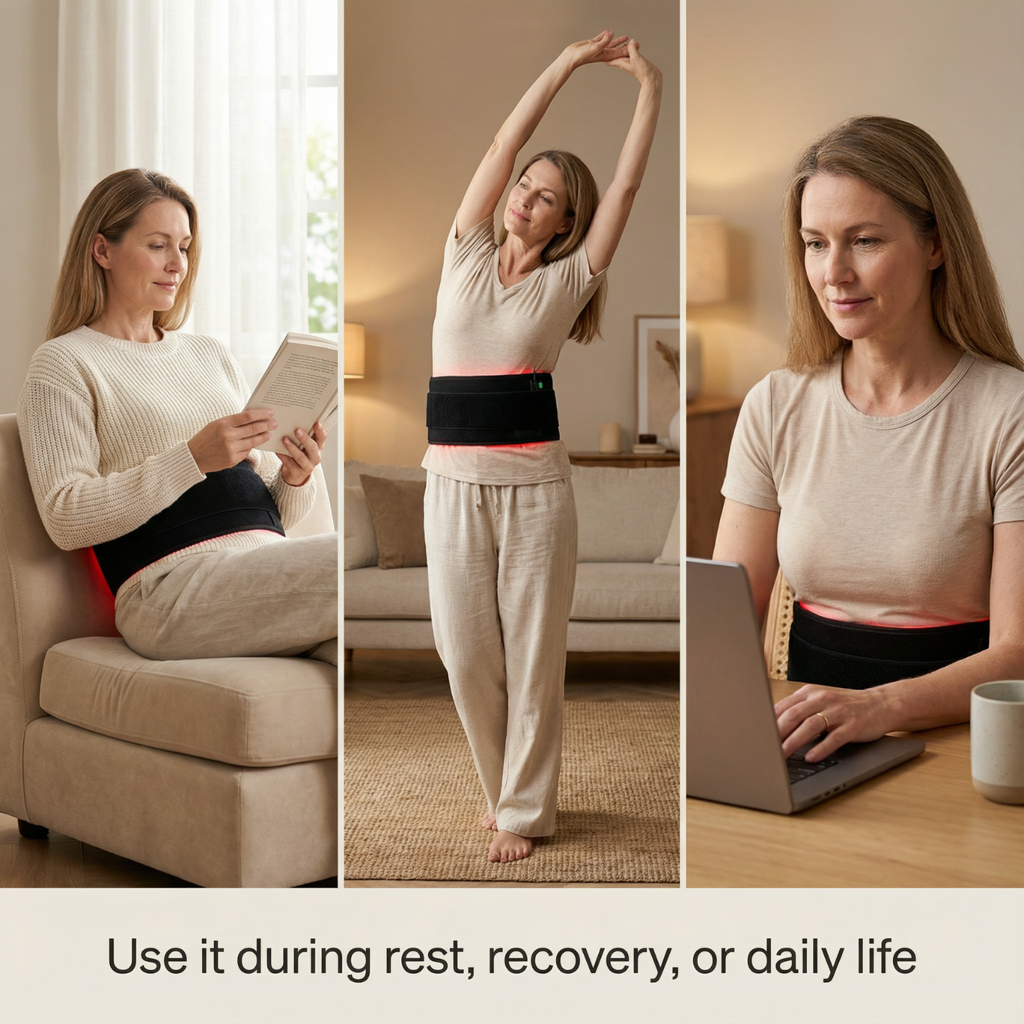 Nicebeam Red Light Therapy Band – Advanced Pain Relief & Weight Loss Support