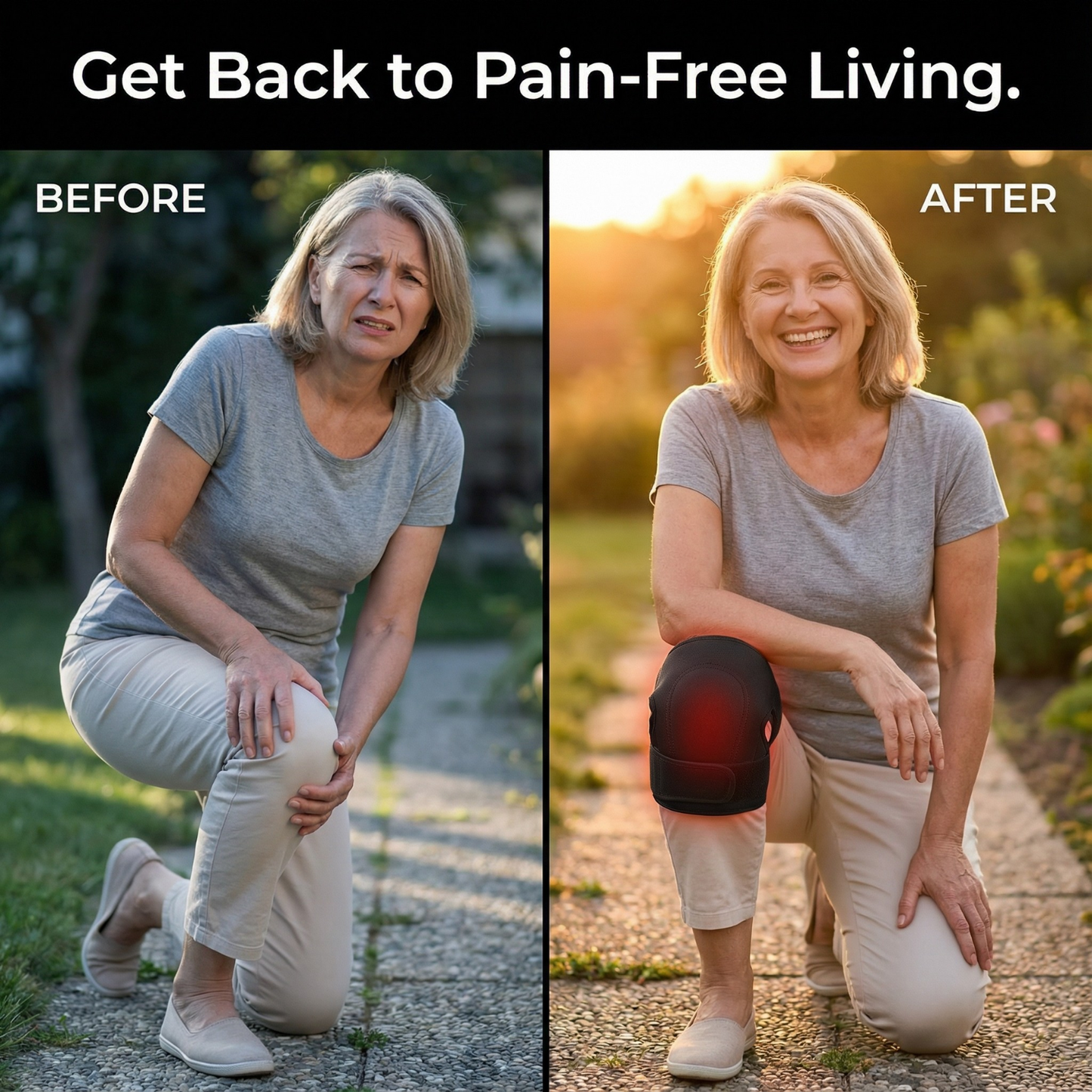 Nicebeam Red Light Therapy Knee Pad