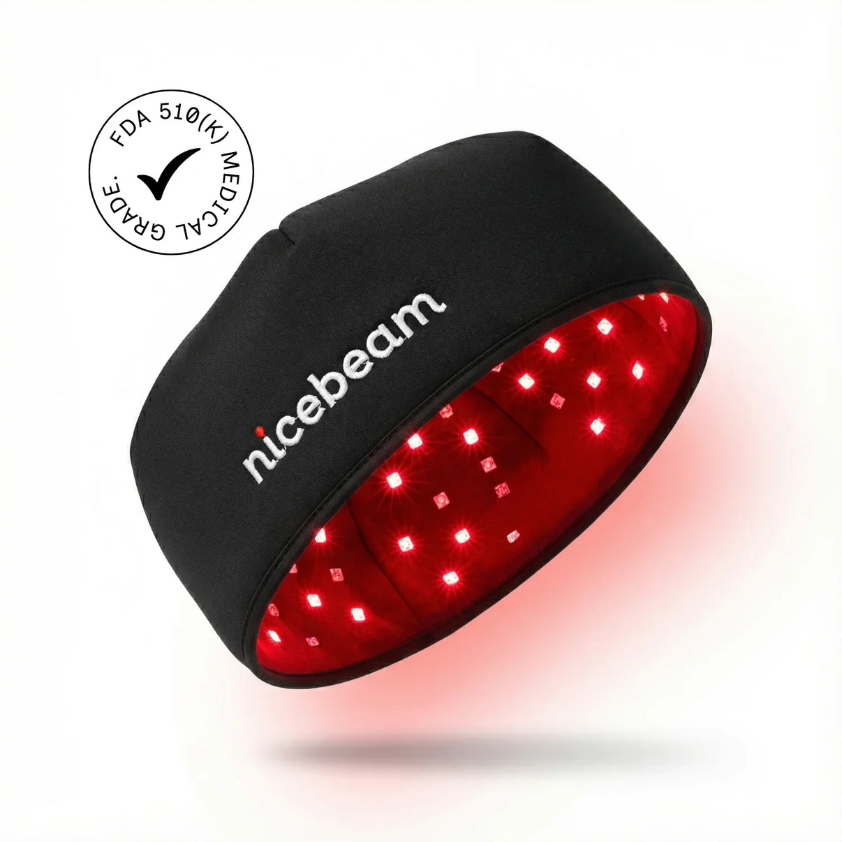 2. Nicebeam Red Light Therapy Hat — best portable ritual Nicebeam Red Light Therapy Hat
