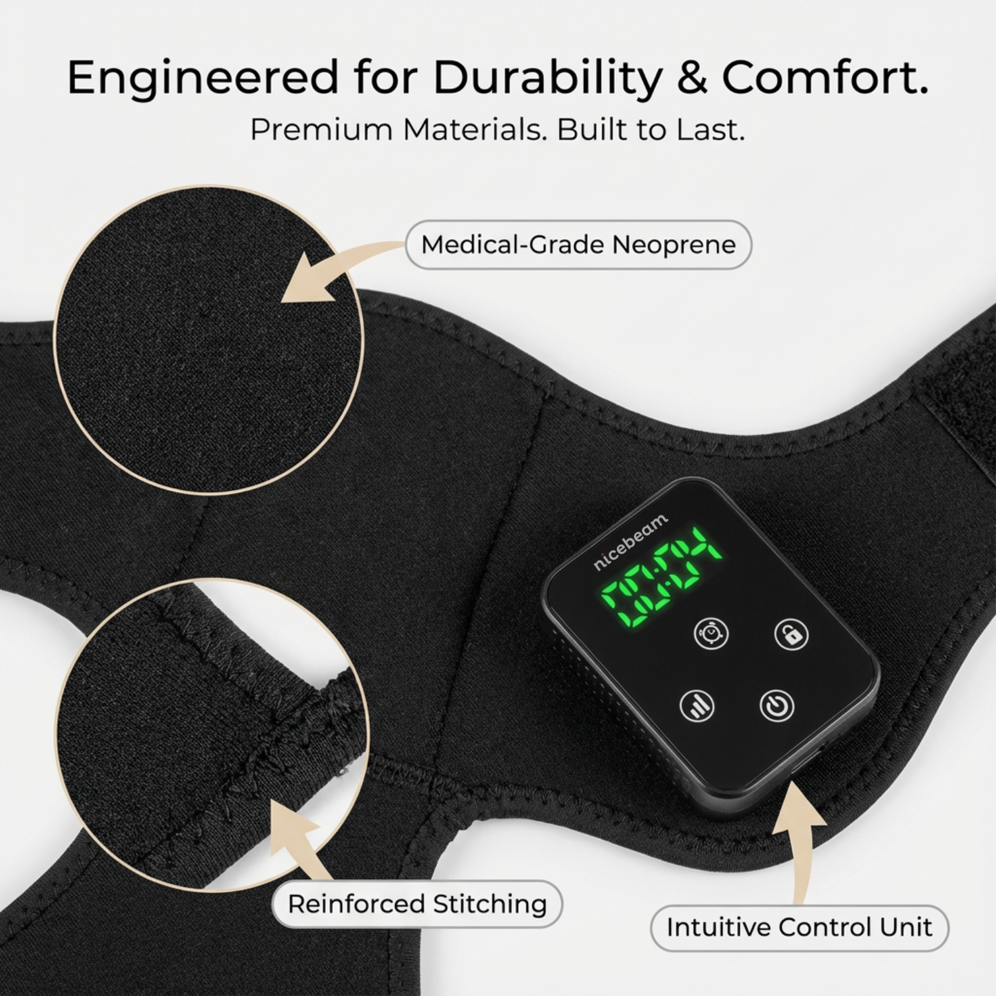 Nicebeam Red Light Therapy Knee Pad