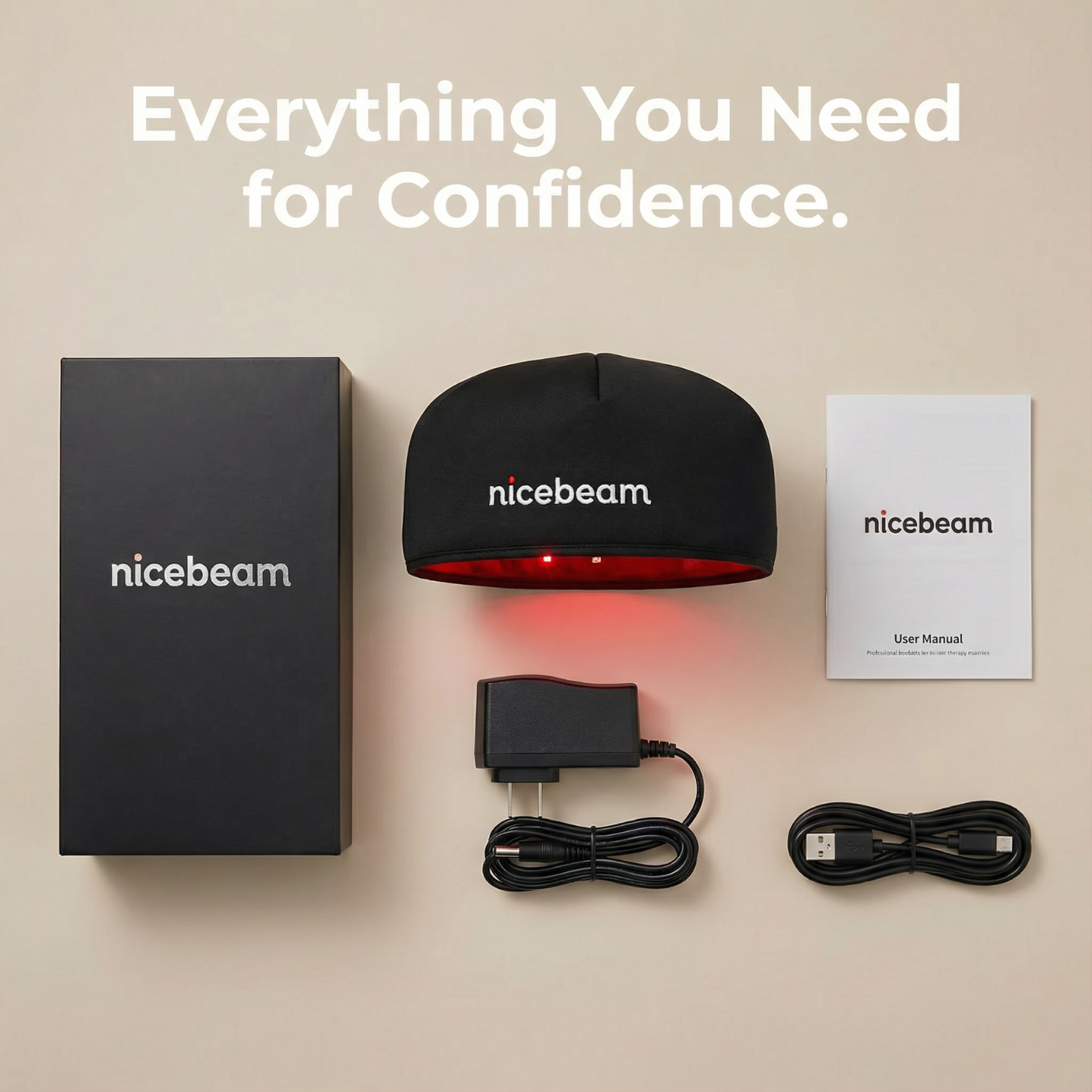 Nicebeam Red Light Therapy Hat