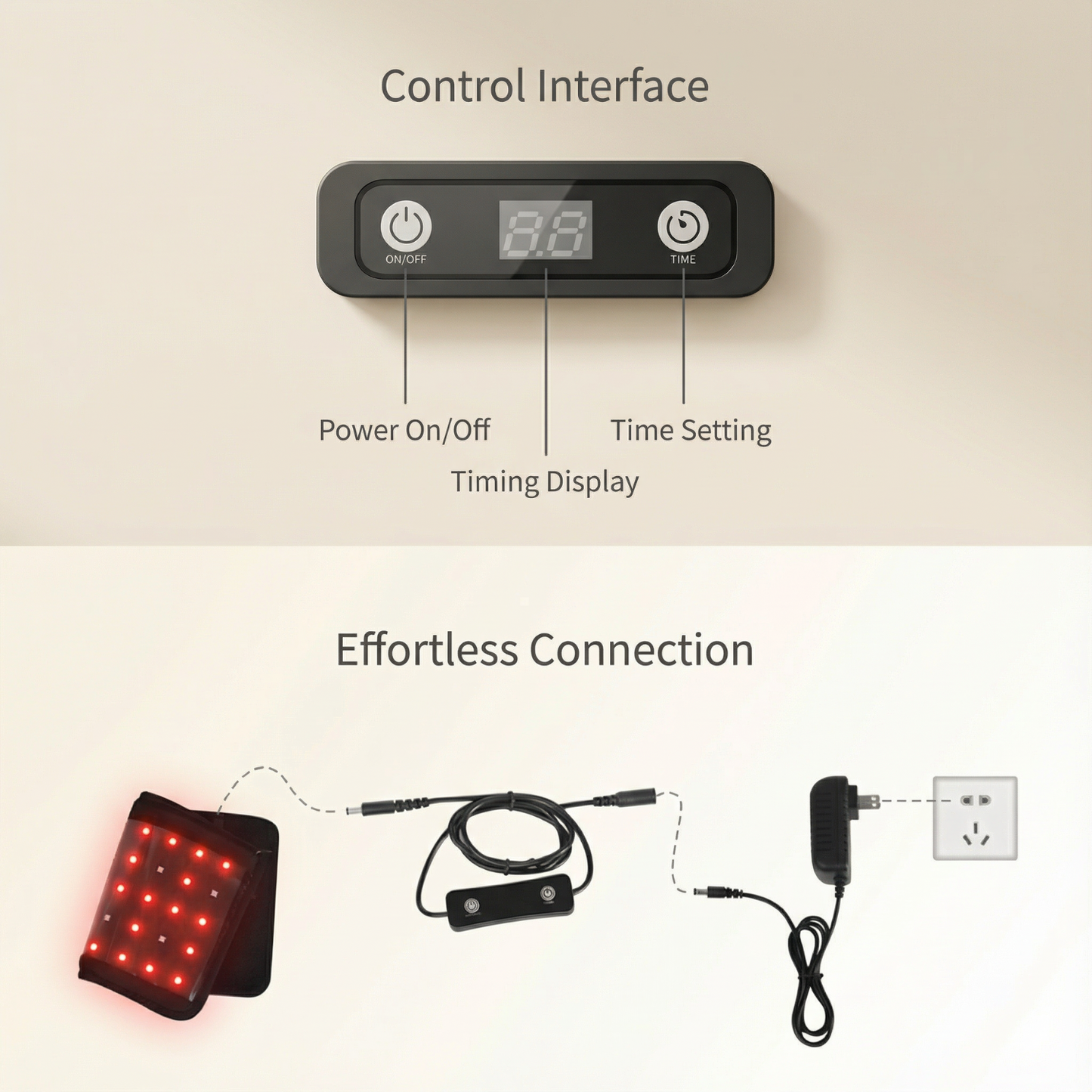 Nicebeam Red Light Armband